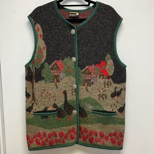 Vintage STAPF Austrian Wool Vest